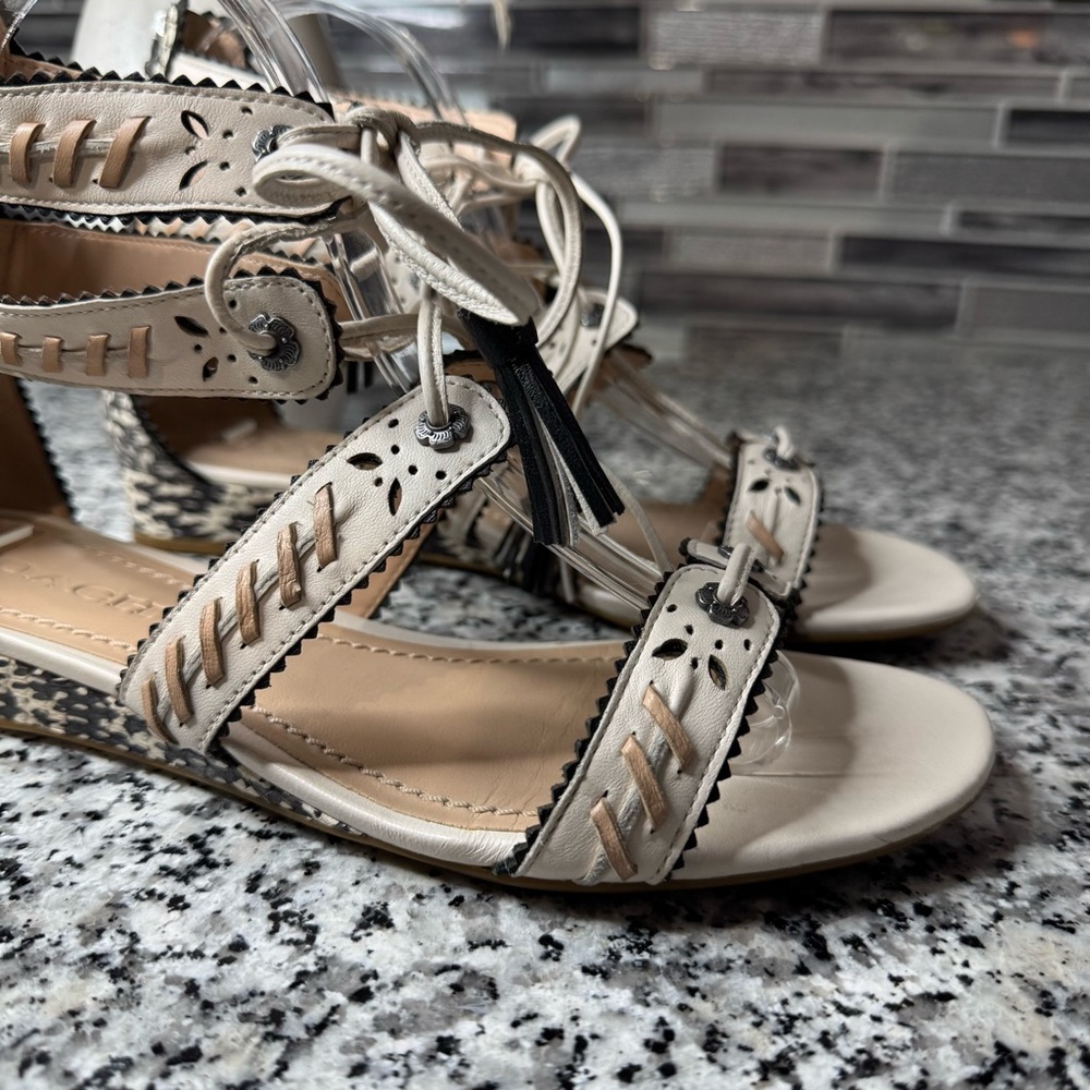 Coach | Women’s Via Demi Wedge Sandal Size 8 - Picture 5 of 15
